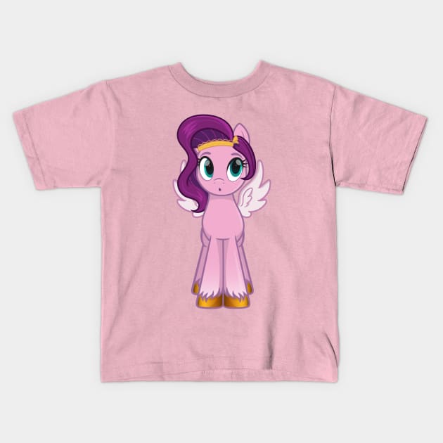 My Little Pony Movie Pipp Petals Kids T-Shirt by SketchedCrow